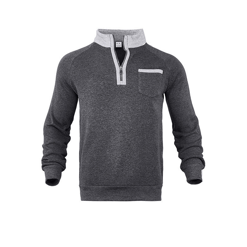 Men's Casual Sports Hoodie - Warm, Brushed Fleece for Comfort