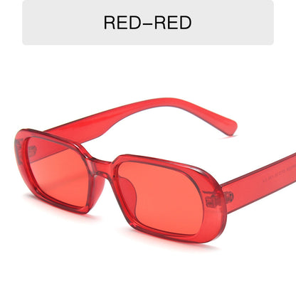 Women's Retro Small Frame Sunglasses - Colorful Candy Fashion Shades