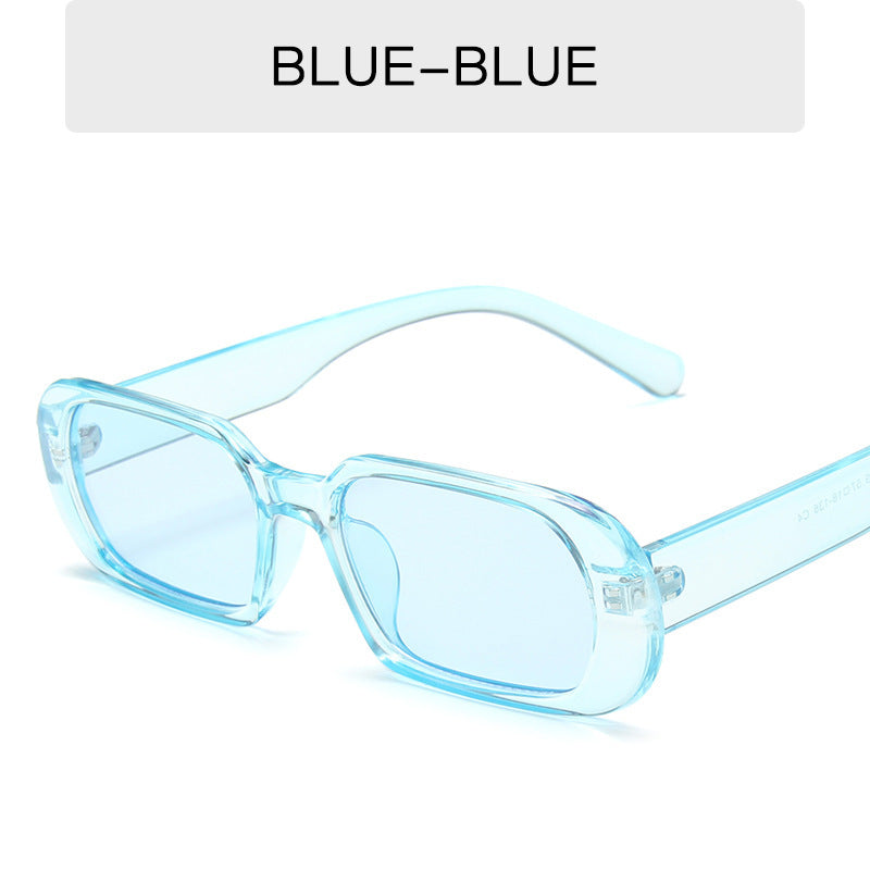 Women's Retro Small Frame Sunglasses - Colorful Candy Fashion Shades