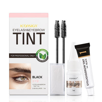 Eyelash Eyebrow Dye Tint Kit Brow Lamination Mascara Lift Tinting Tattoo Dye Eyes Makeup Tools