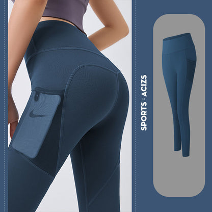 Women's Yoga Pants with Pockets - High Waist Tummy Control Gym Leggings