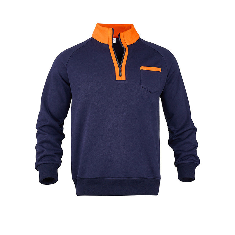 Men's Casual Sports Hoodie - Warm, Brushed Fleece for Comfort