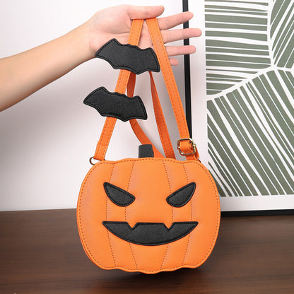 2024 Halloween Pumpkin Crossbody Bag - Fun & Creative Design