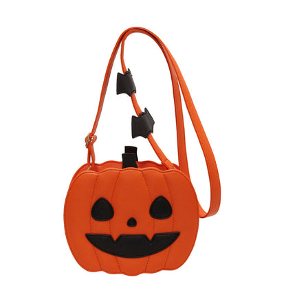 2024 Halloween Pumpkin Crossbody Bag - Fun & Creative Design