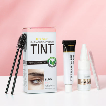 Eyelash Eyebrow Dye Tint Kit Brow Lamination Mascara Lift Tinting Tattoo Dye Eyes Makeup Tools