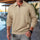 Men's Fashion Lapel Jacquard Cardigan Sweater - Stylish & Sophisticated