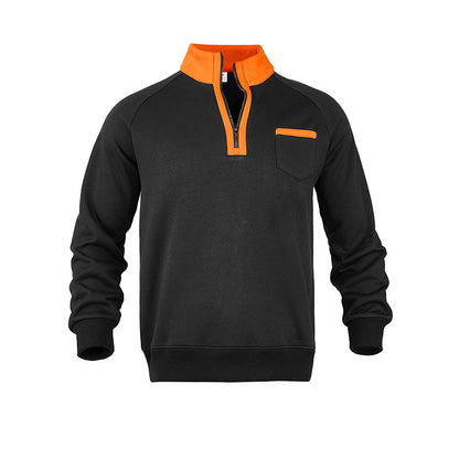 Men's Casual Sports Hoodie - Warm, Brushed Fleece for Comfort