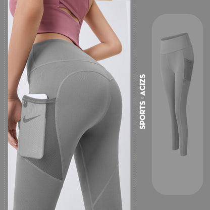 Women's Yoga Pants with Pockets - High Waist Tummy Control Gym Leggings