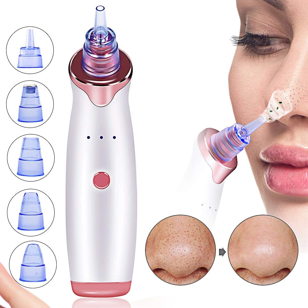 Electric Blackhead Remover Pore Vacuum Suction Diamond Dermabrasion Face Cleaner