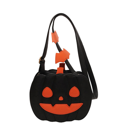 2024 Halloween Pumpkin Crossbody Bag - Fun & Creative Design