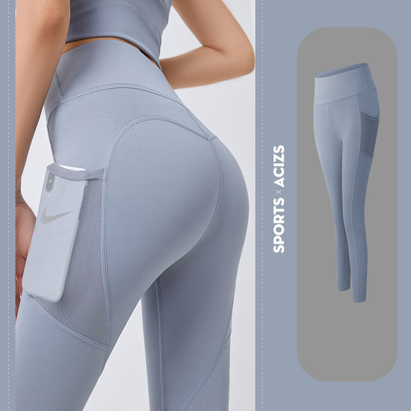 Women's Yoga Pants with Pockets - High Waist Tummy Control Gym Leggings